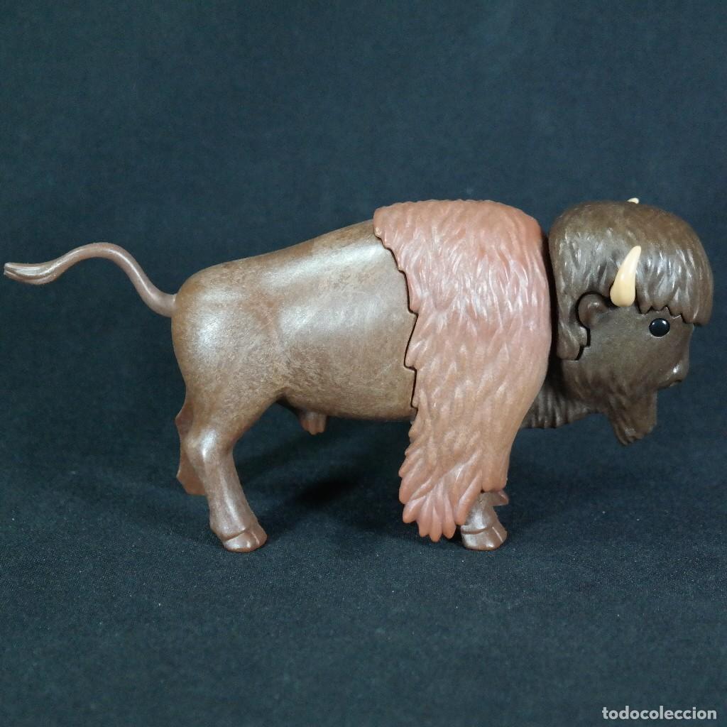 Playmobil: Playmobil bisonte oeste ( un cuerno con detalle) ☼