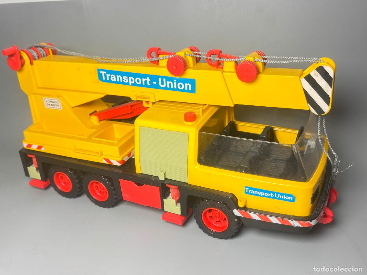 Playmobil: PLAYMOBIL 3527 gr&uacute;a amarilla de obras