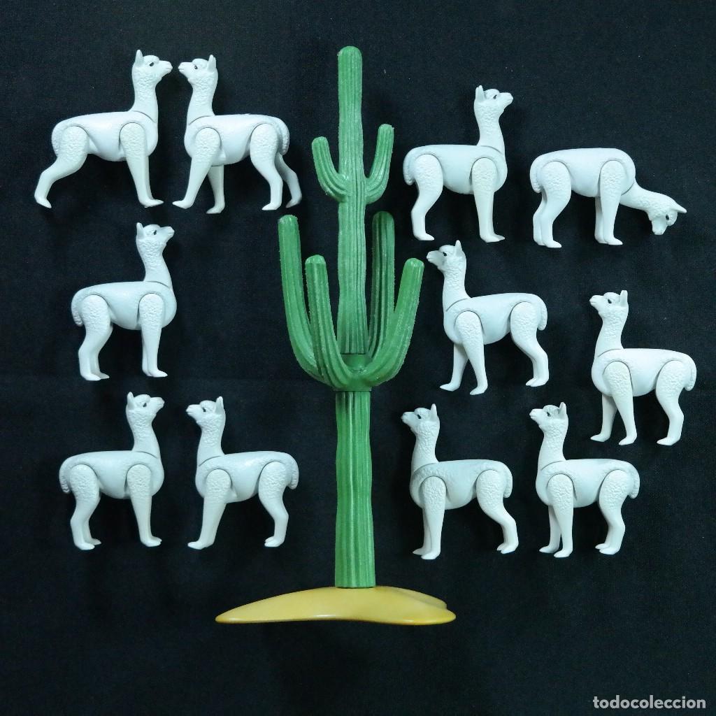 Playmobil: Playmobil 11 llamas con cactus ☼