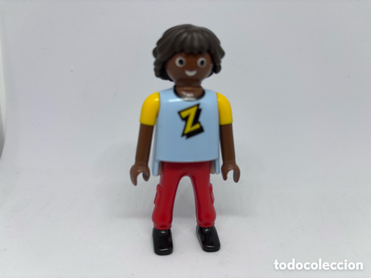 Playmobil: Playmobil chico camiseta Z
