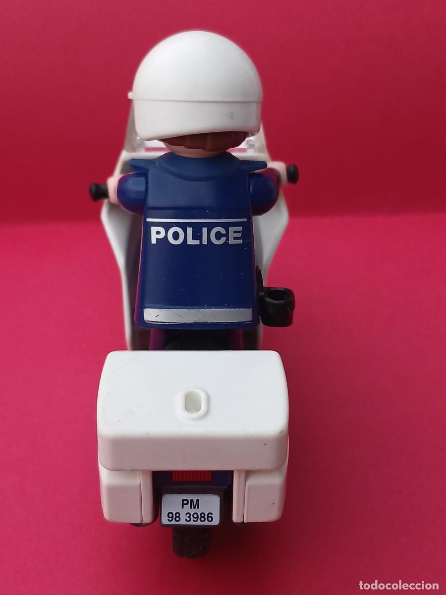 Playmobil: Playmobil moto policia chica