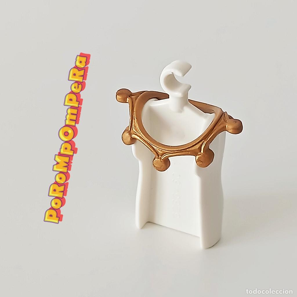 Playmobil: PLAYMOBIL TOIS&Oacute;N DORADO CUSTOM/COMPLETAR REY OFICIAL CABALLERO MEDIEVAL MDV