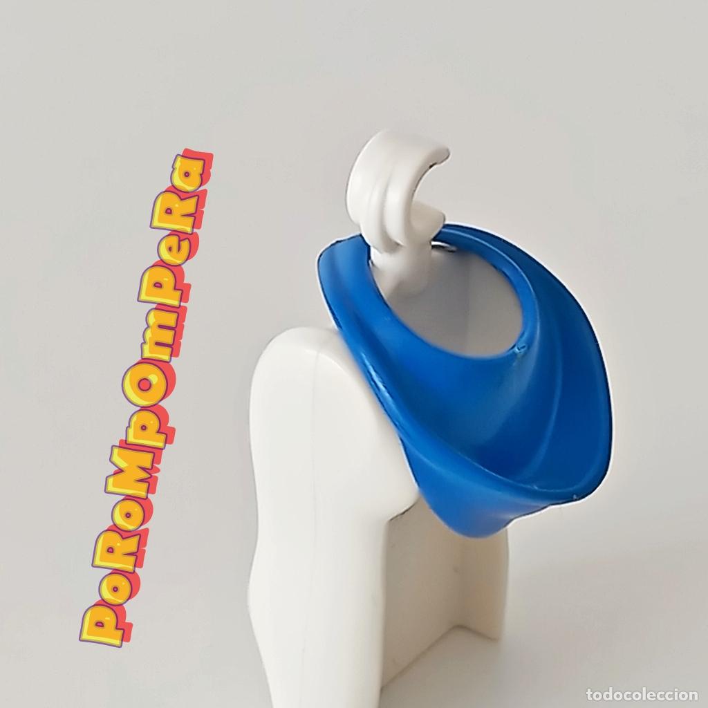 Playmobil: PLAYMOBIL CAPUCHA SUDADERA AZUL CUSTOM/COMPLETAR MDX