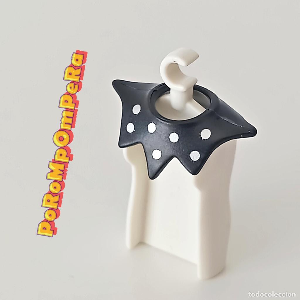 Playmobil: PLAYMOBIL CUELLO NEGRO PUNTAS ARMADURA CABALLERO MEDIEVAL PECHERA ESPALDAR CORAZA MDV