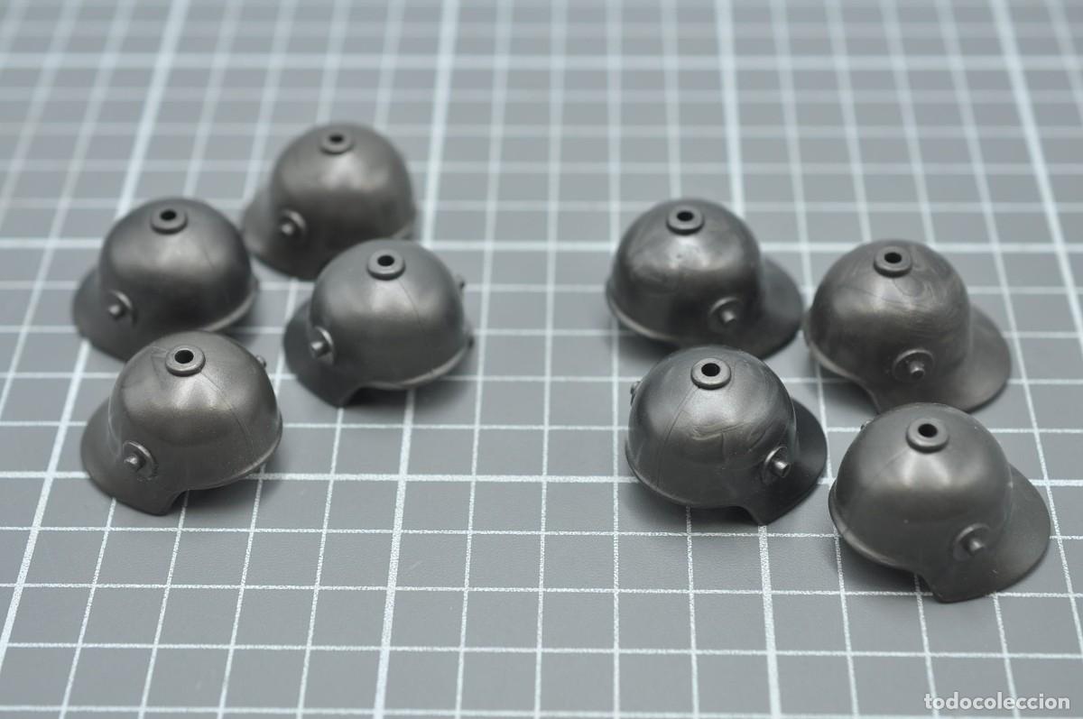 Playmobil: wsk041 Playmobil, 8 cascos sin visera