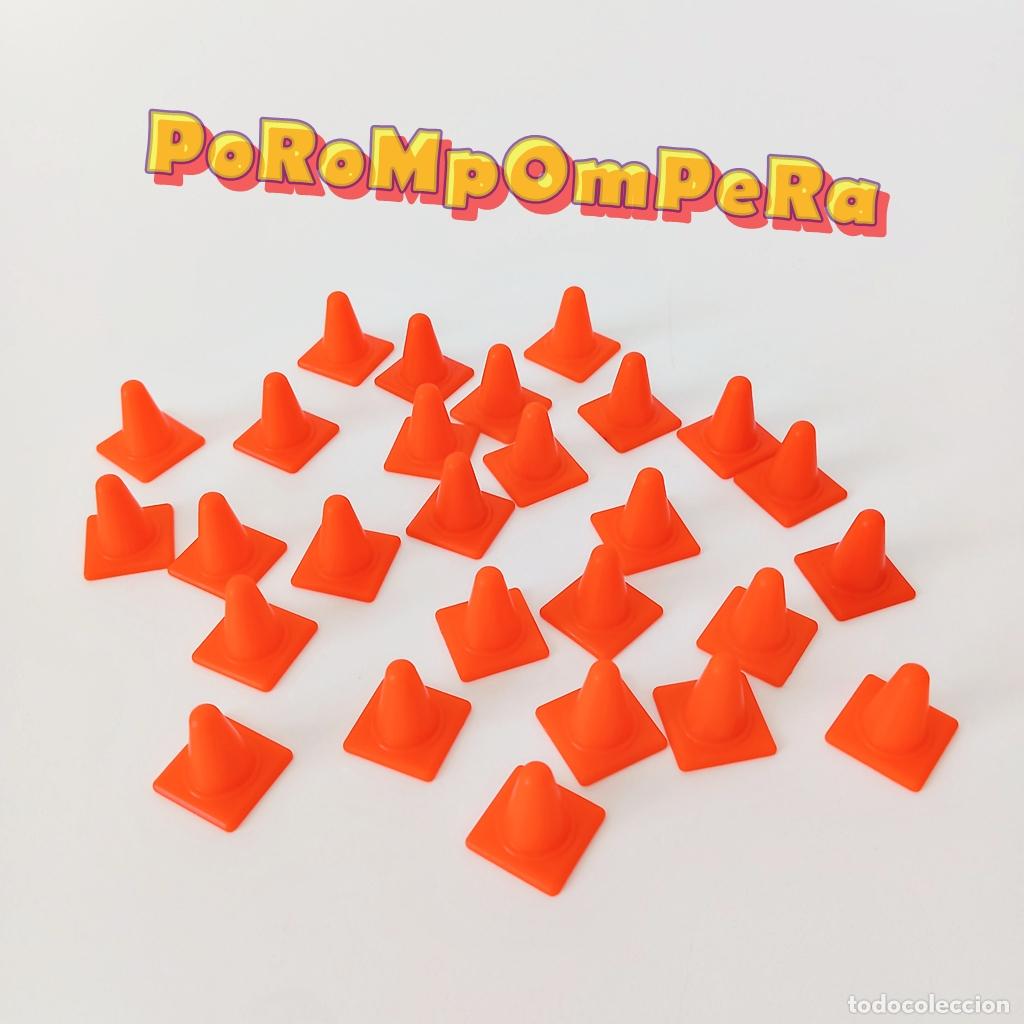 Playmobil: PLAYMOBIL LOTE x27 CONO PEQUE&Ntilde;O ADVERTENCIA OBRA SEGURIDAD CONSTRUCCI&Oacute;N CONOS CG6