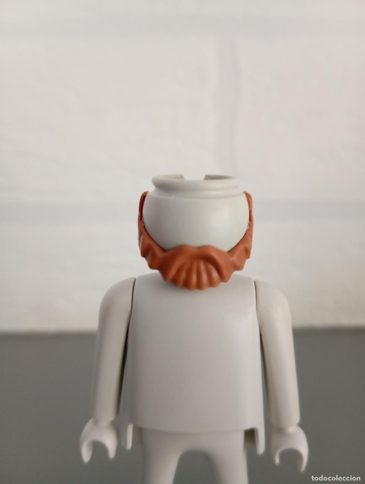 Playmobil: B0034 Playmobil Barba Marr&oacute;n Claro