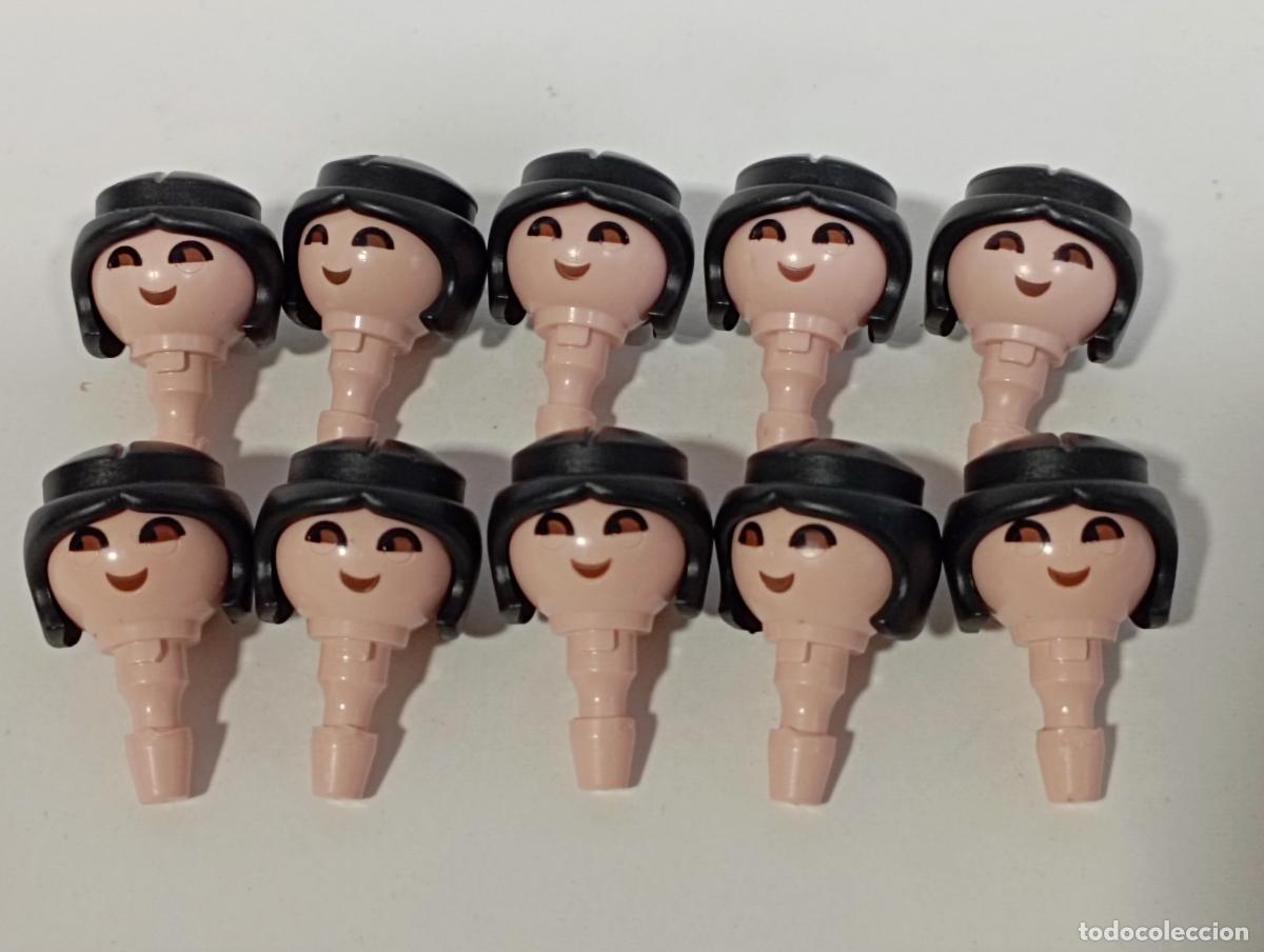 Playmobil: PLAYMOBIL 10 PELUCAS CON CABEZAS