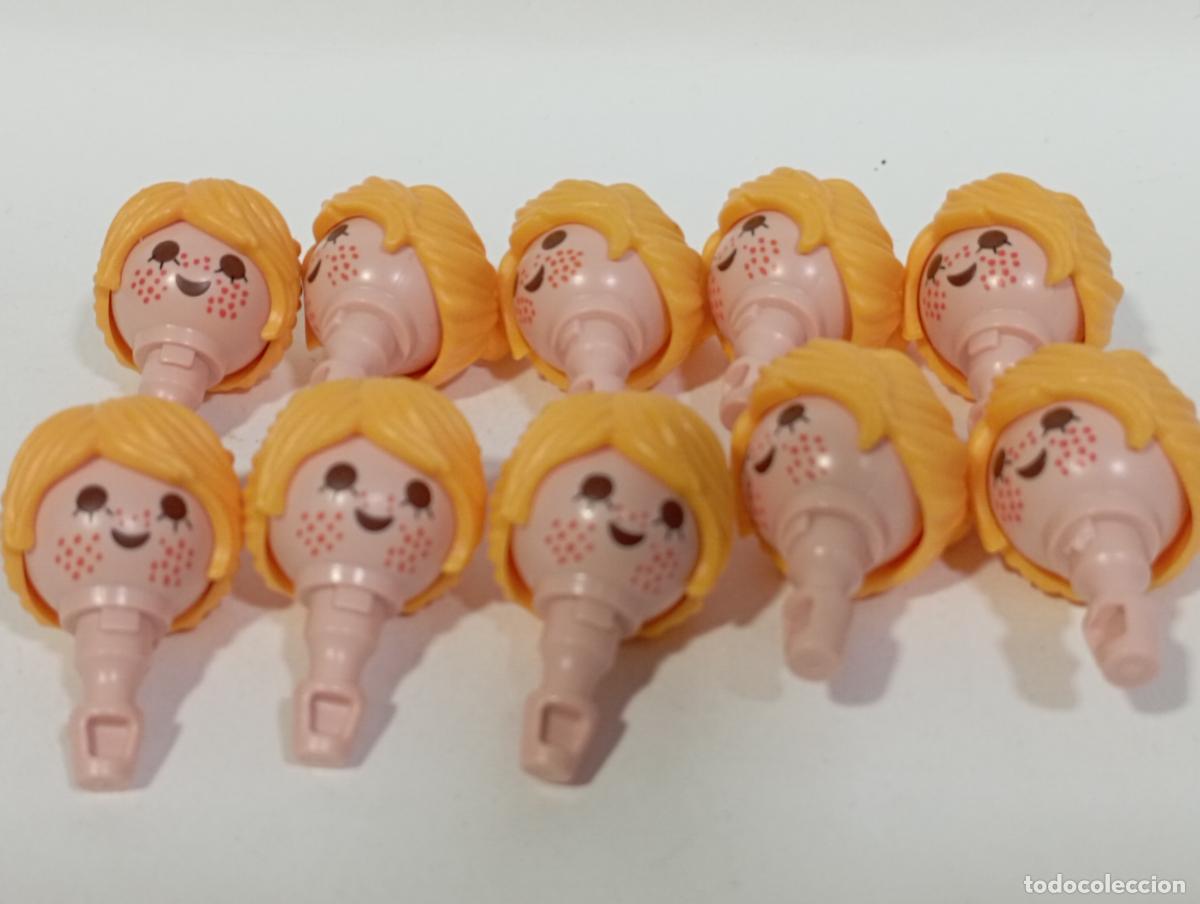 Playmobil: PLAYMOBIL 10 PELUCAS CON CABEZAS