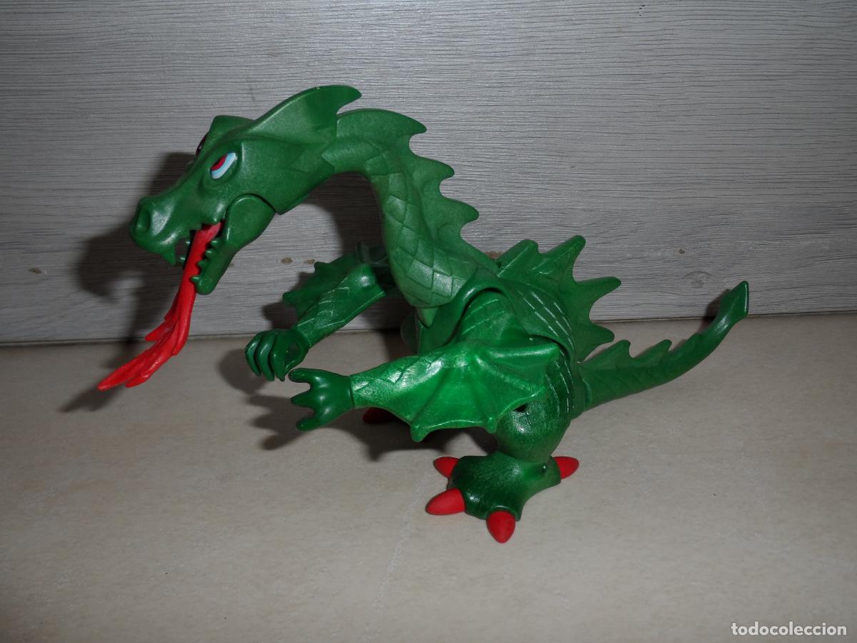 Playmobil: PLAYMOBIL REF. 3840 DRAGON DE FUEGO A&Ntilde;OS 80