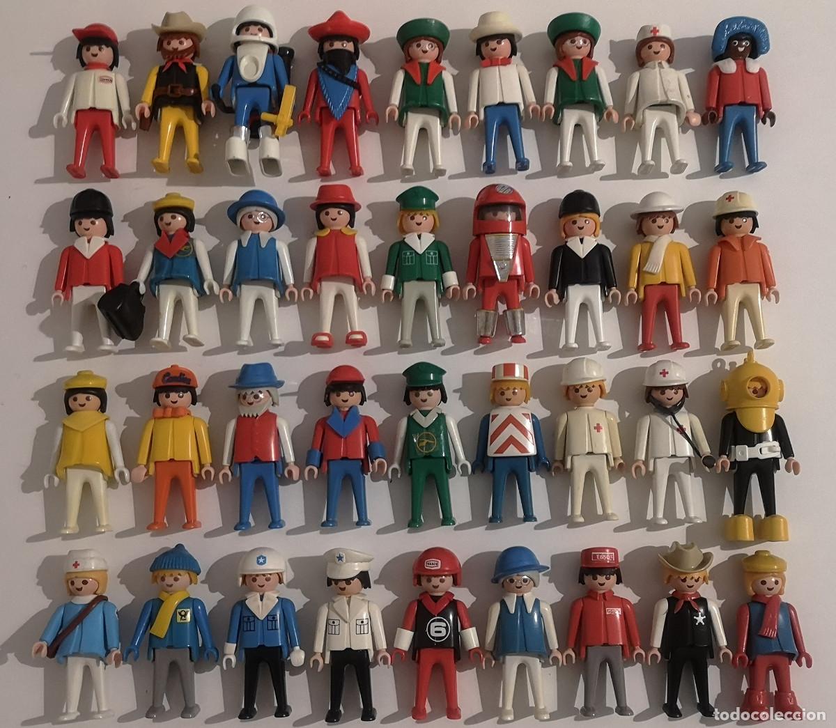 Playmobil: PLAYMOBIL LOTE CLICKS + ACCESORIOS A&Ntilde;OS 70/80