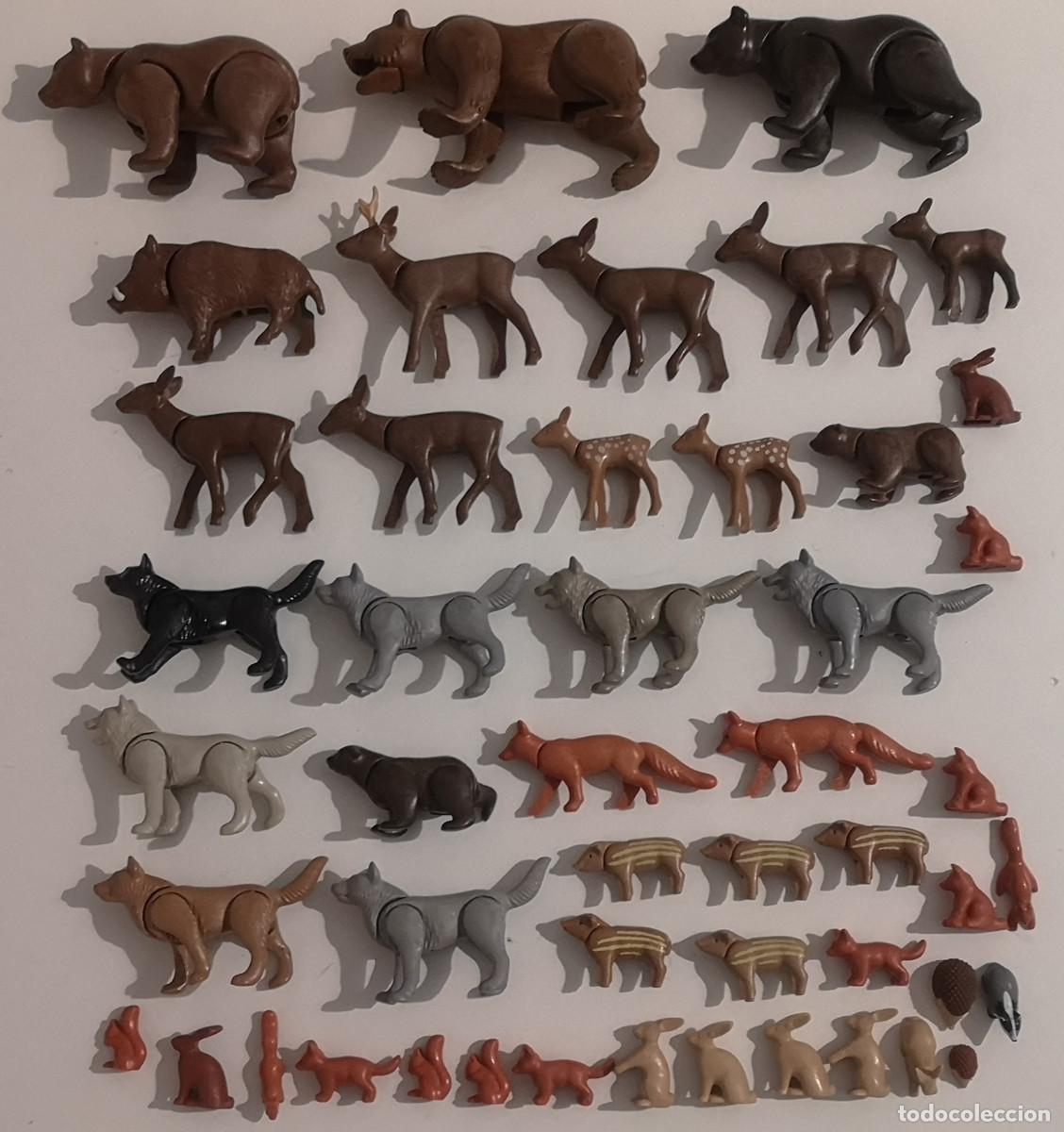Playmobil: PLAYMOBIL FAUNA LOTE ANIMALES BOSQUE