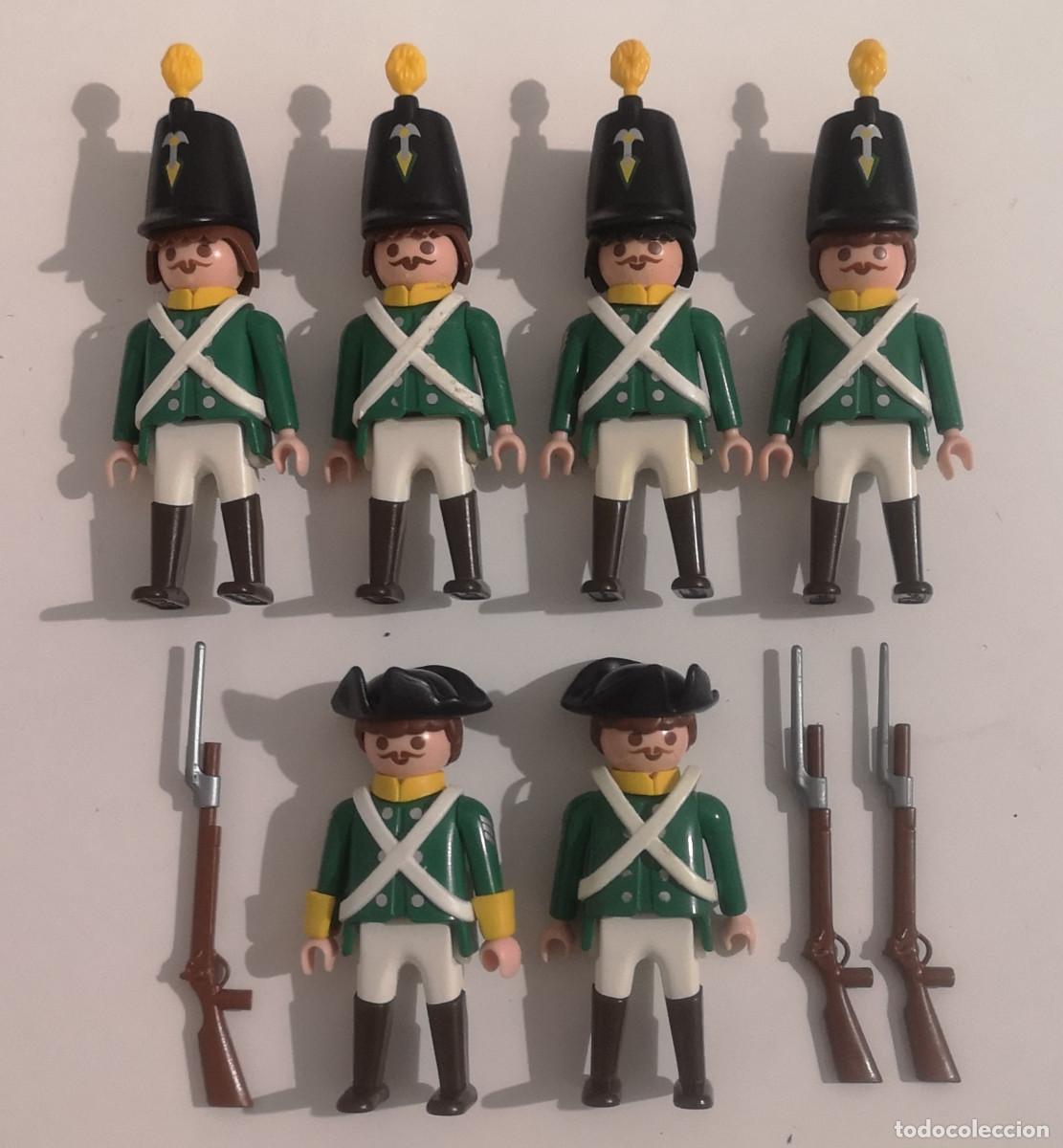Playmobil: PLAYMOBIL LOTE INGLESES CASACAS VERDES