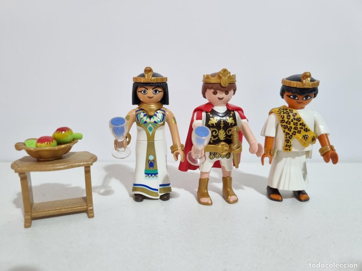 Playmobil: Playmobil 5394 Emperador Romano Cesar Cleopatra Roma Esclavo Banquete Festin