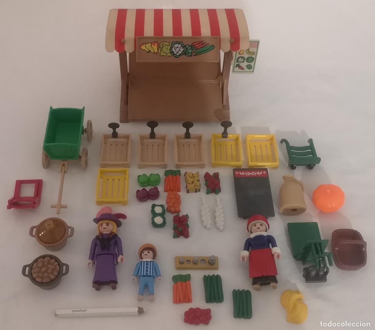 Playmobil: PLAYMOBIL 1900 PUESTO FRUTAS VERDURAS &Eacute;POCA VICTORIANA