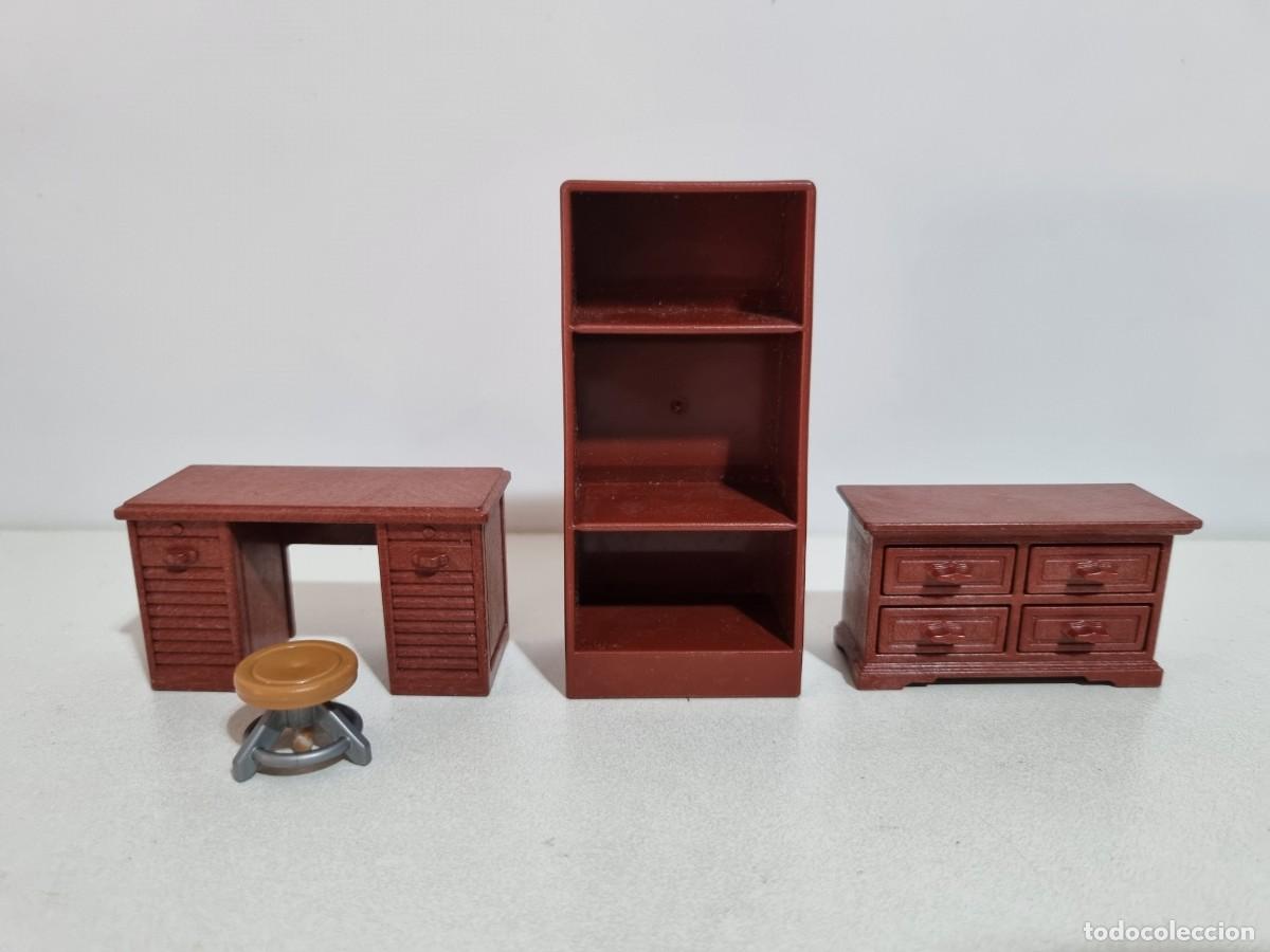 Playmobil: Playmobil 9219 Mueble Mesa Armario Estanteria Cajonera Cazafantasmas Mobiliario