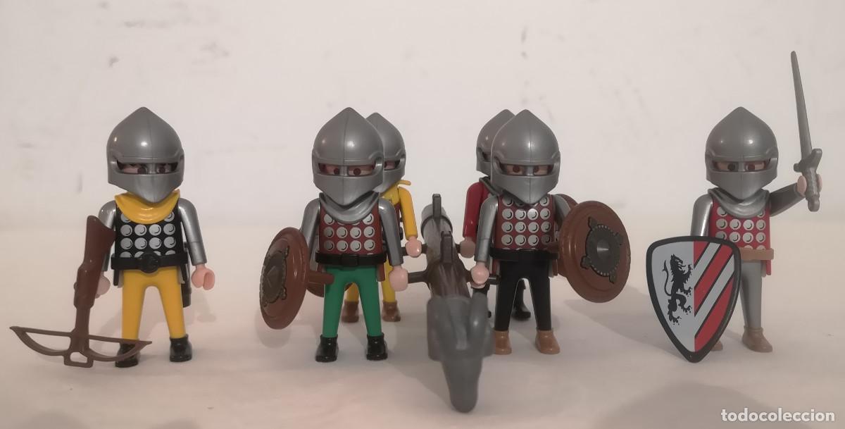 Playmobil: PLAYMOBIL MEDIEVAL TROPAS DE ASEDIO A&Ntilde;OS 90
