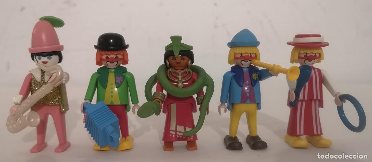 Playmobil: PLAYMOBIL CIRCO ROMANI LOTE PAYASOS CIRCENSES A&Ntilde;OS 90
