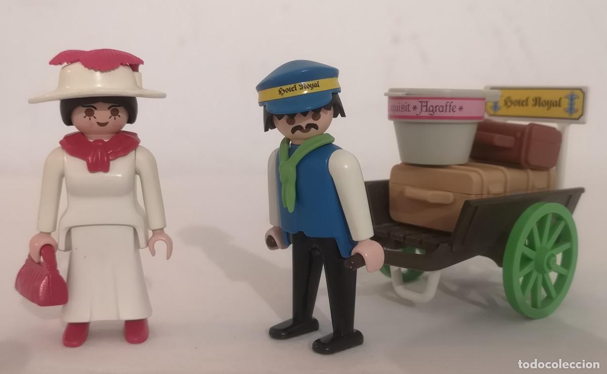 Playmobil: PLAYMOBIL 1900 PORTAMALETAS HOTEL ROYAL REF. 5503