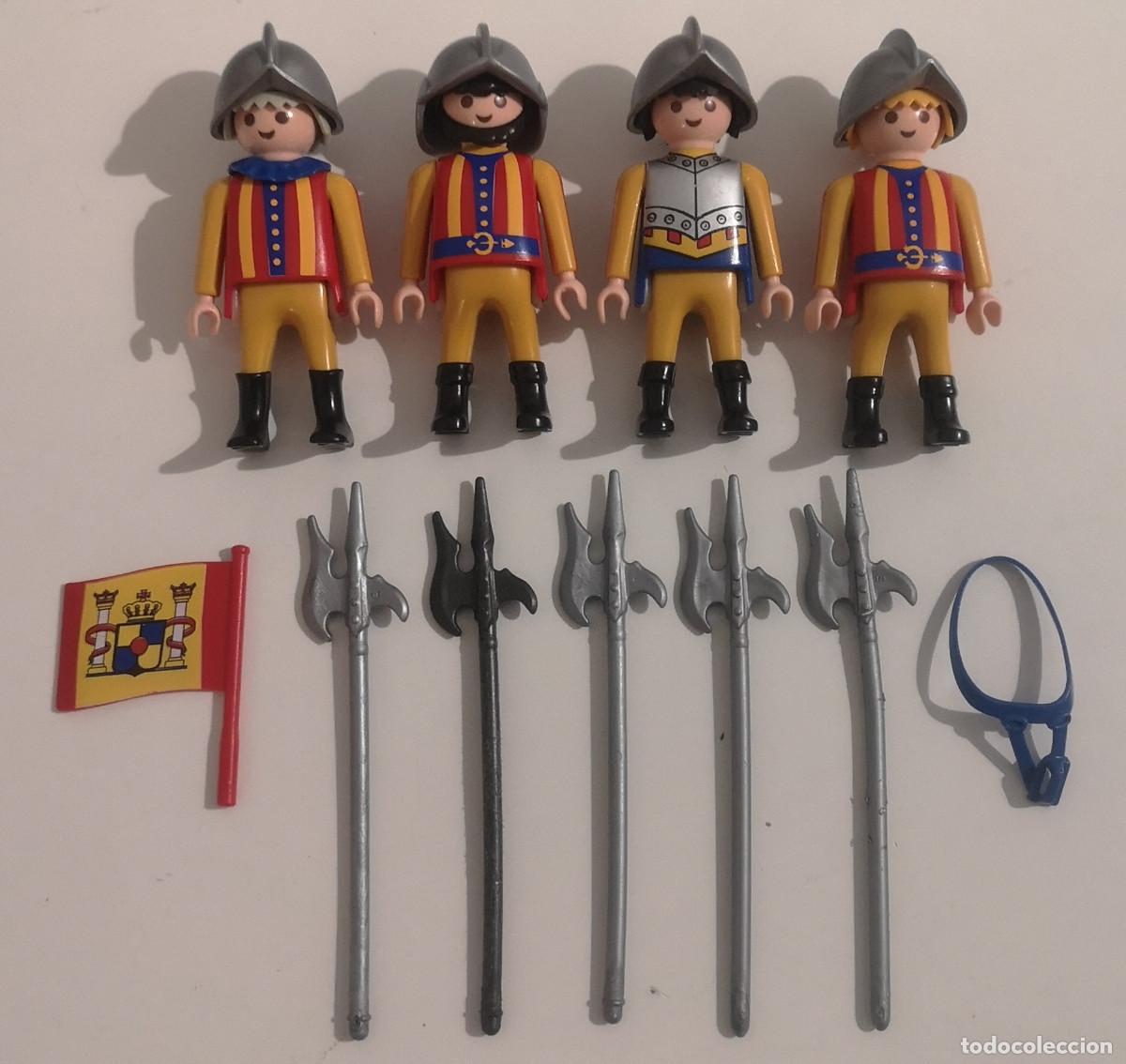 Playmobil: PLAYMOBIL LOTE SOLDADOS ESPA&Ntilde;OLES CONQUISTADORES