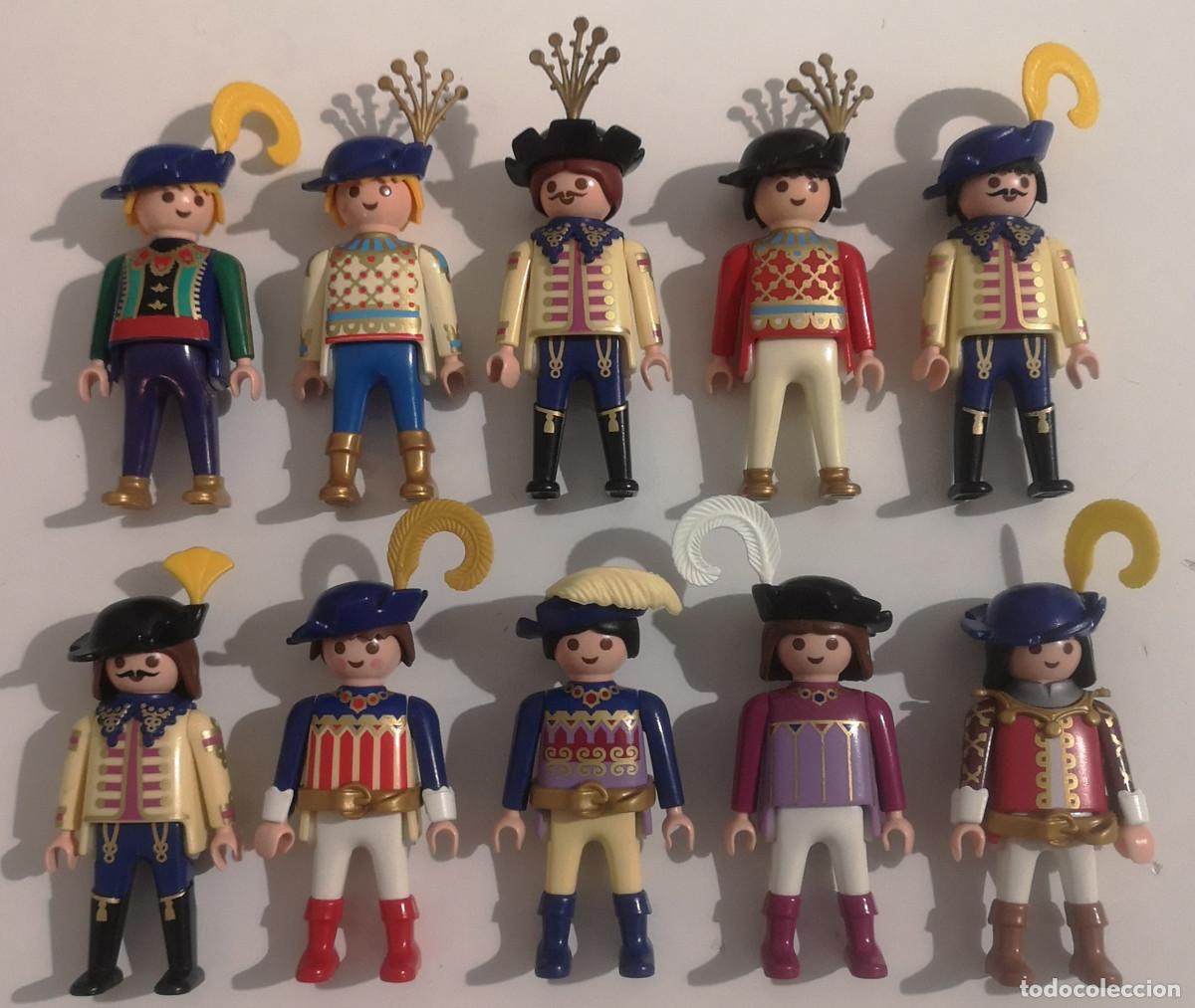 Playmobil: PLAYMOBIL LOTE NOBLES MARQUESES CORTESANOS S. XVI