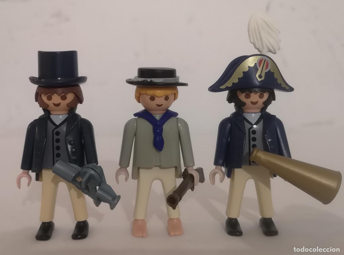 Playmobil: PLAYMOBIL MARINERO + CONTRAMAESTRES GOLETA REF. 3740