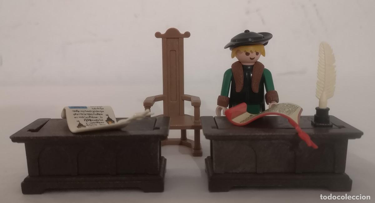 Playmobil: PLAYMOBIL MEDIEVAL ESCRIBANO A&Ntilde;OS 80