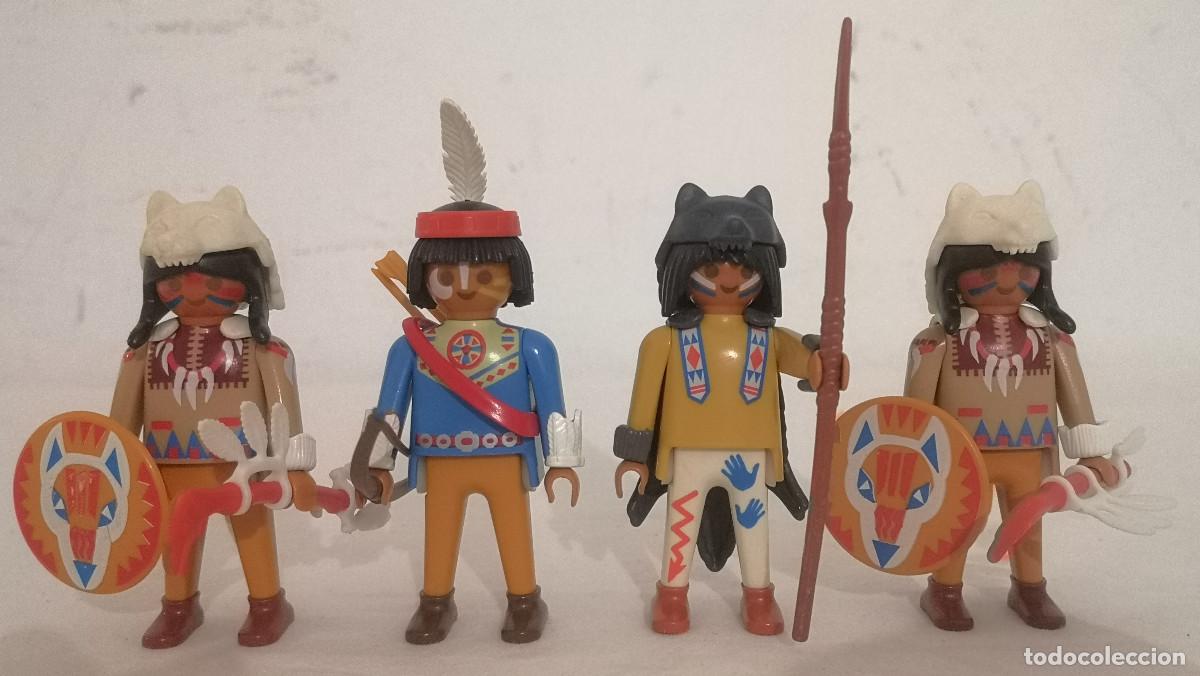 Playmobil: PLAYMOBIL OESTE CAZADORES LOBO 4541 4569 A&Ntilde;OS 90