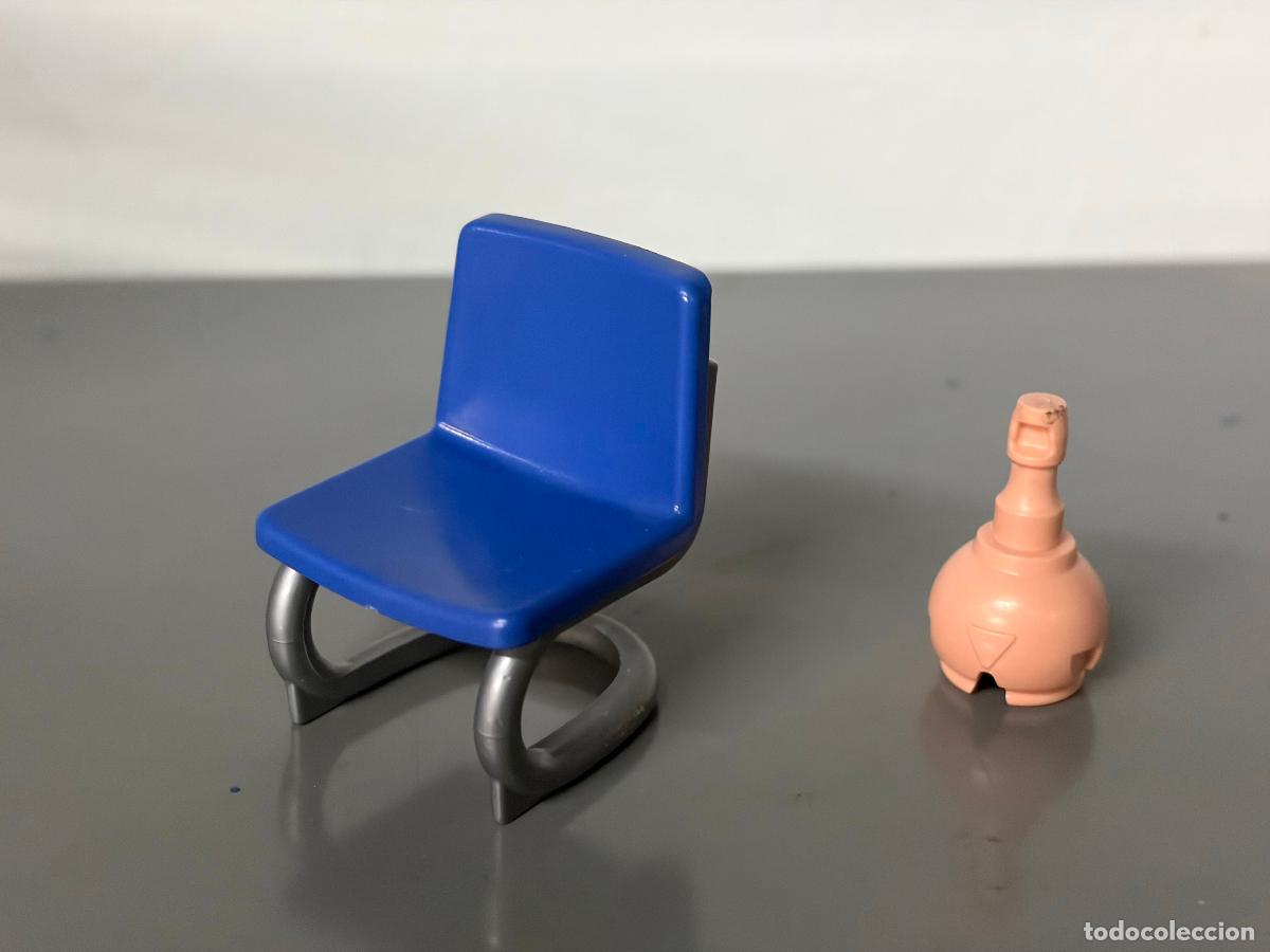 Playmobil: PLAYMOBIL silla azul despacho casa -cas1