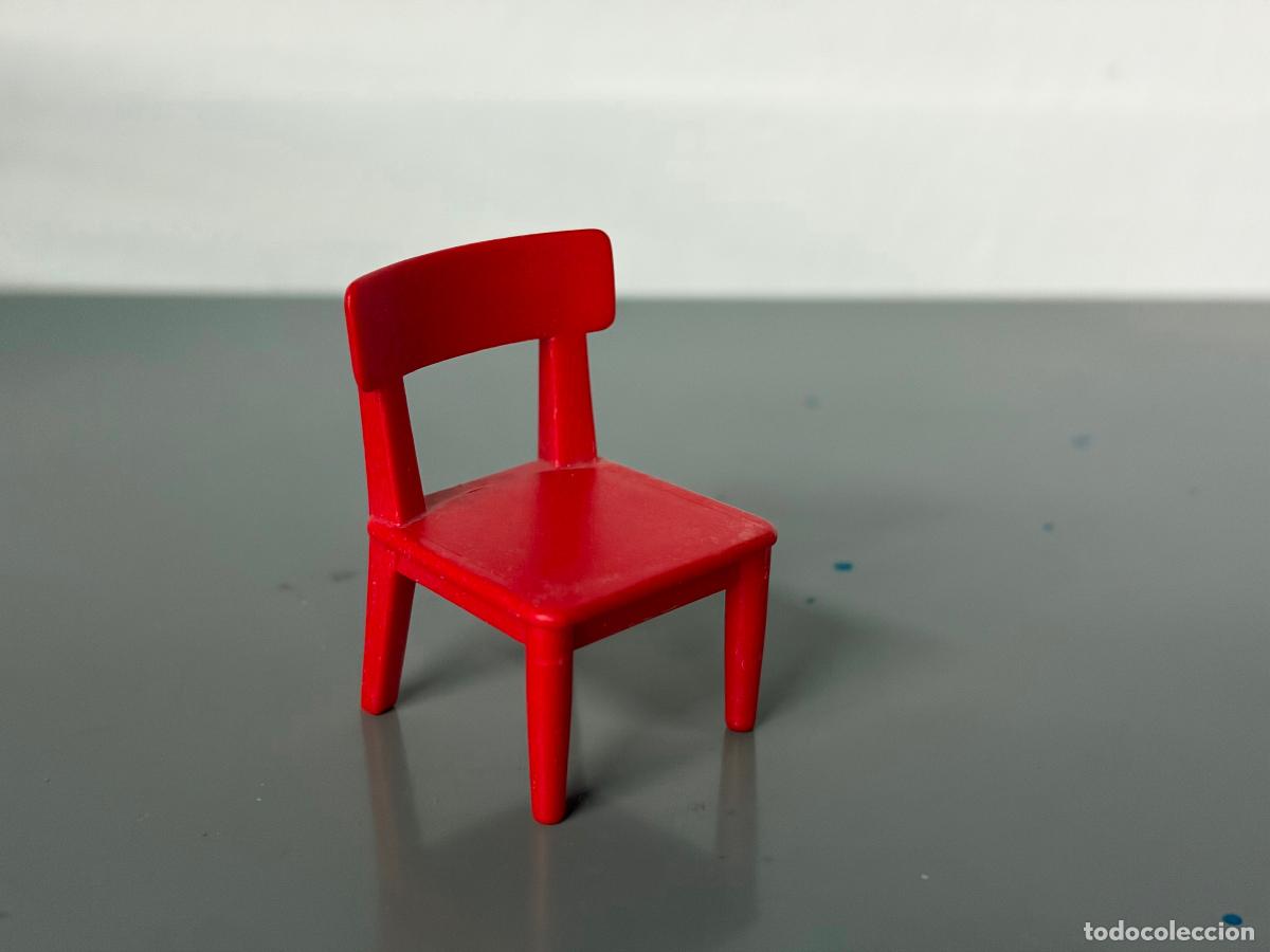 Playmobil: PLAYMOBIL silla roja despacho casa -cas1