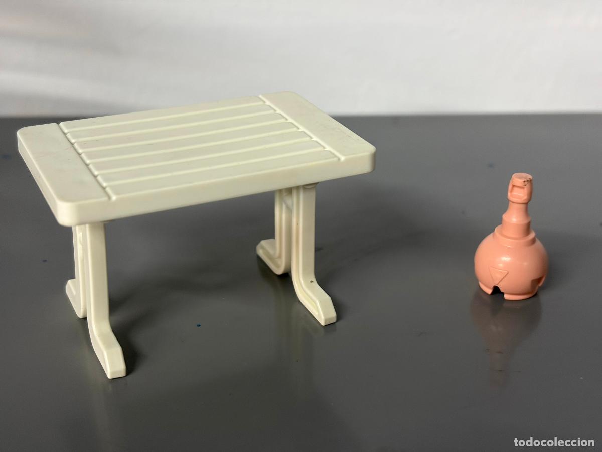 Playmobil: PLAYMOBIL mesita mesa plegable camping casa ciudad -cas1