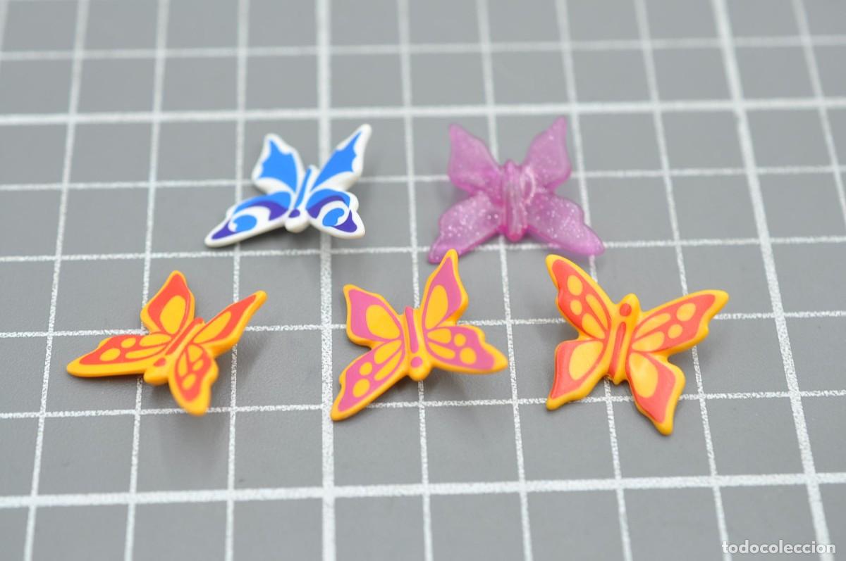 Playmobil: WSK068 PQ&Ntilde; PLAYMOBIL, 5 mariposas
