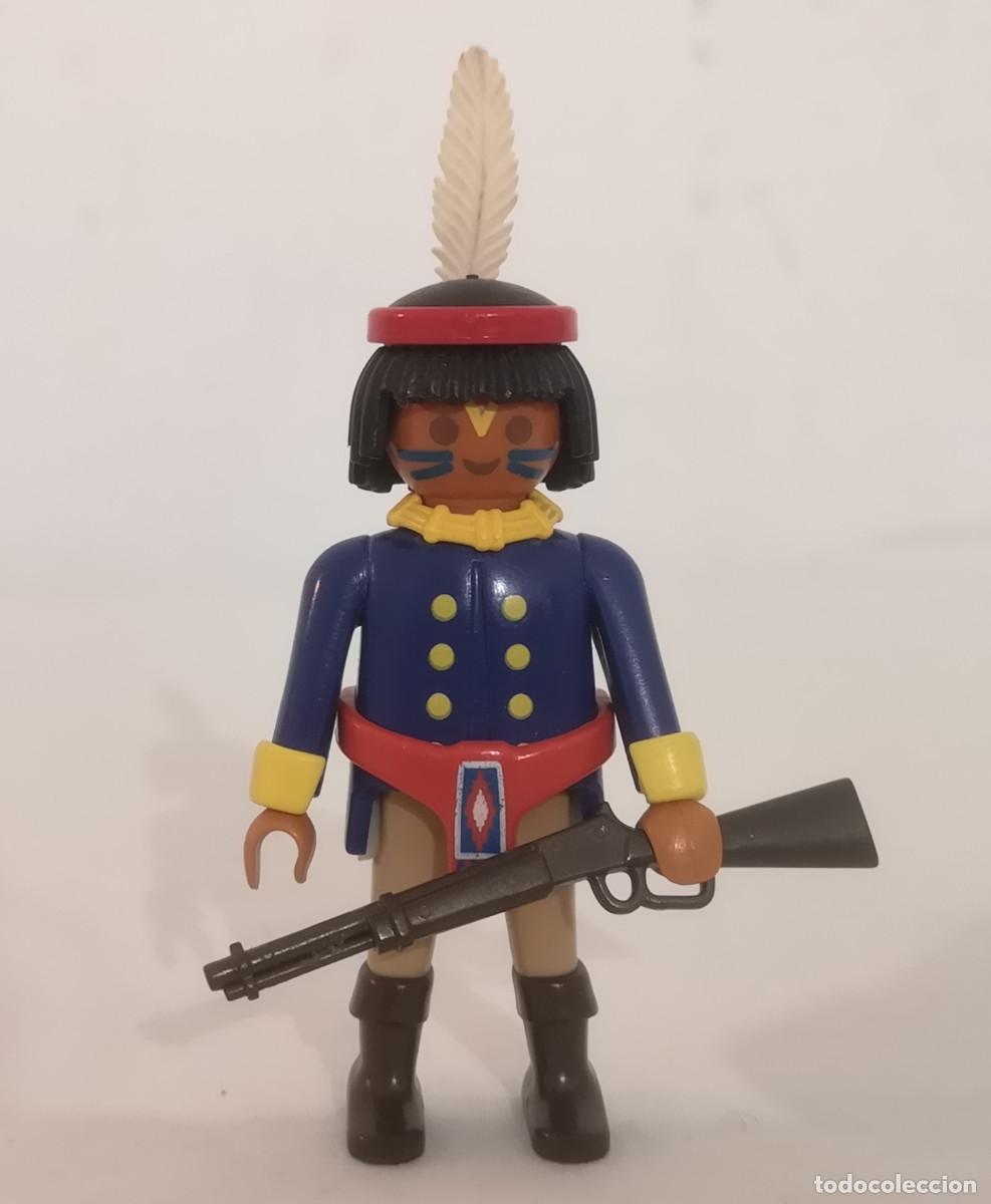 Playmobil: PLAYMOBIL OESTE RASTREADOR NATIVO EJ&Eacute;RCITO NORDISTA REF. 4552