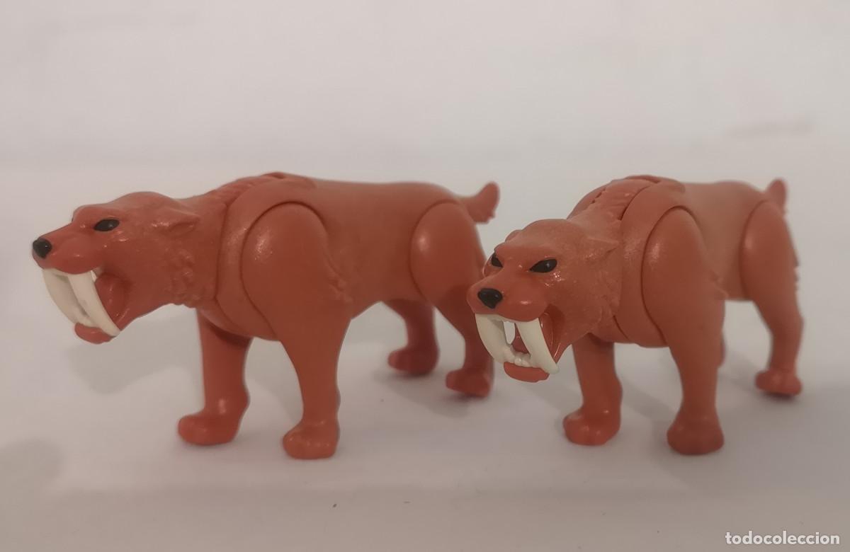 Playmobil: PLAYMOBIL PREHISTORIA PAREJA TIGRES DIENTES SABLE
