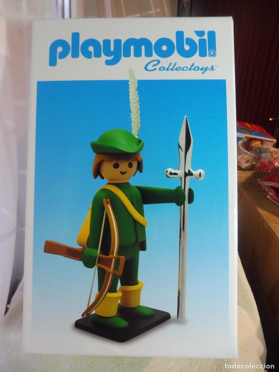 Playmobil: Playmobil collectoys arquero medieval Robin Hood ref. 266 Plastoy 2020 geobra, Altaya
