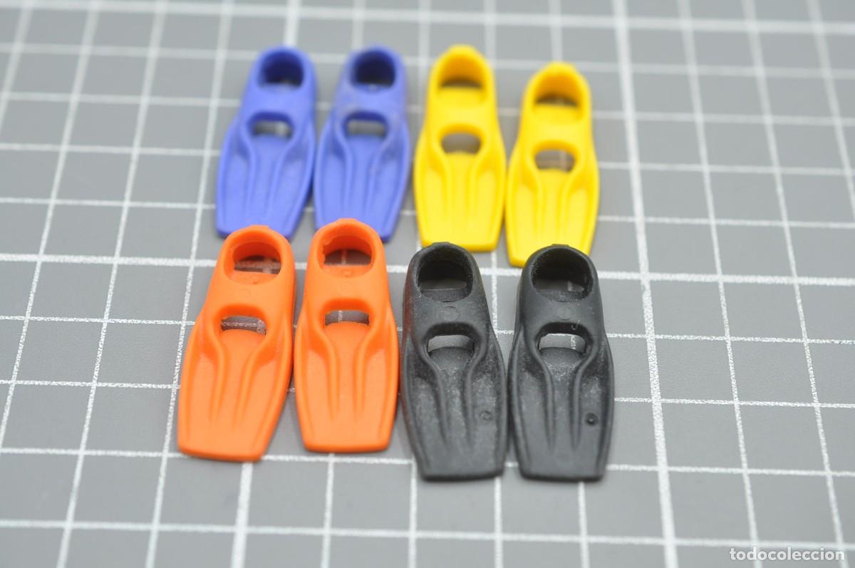 Playmobil: WSK068 PLAYMOBIL, 4 pares aletas buceo adultos