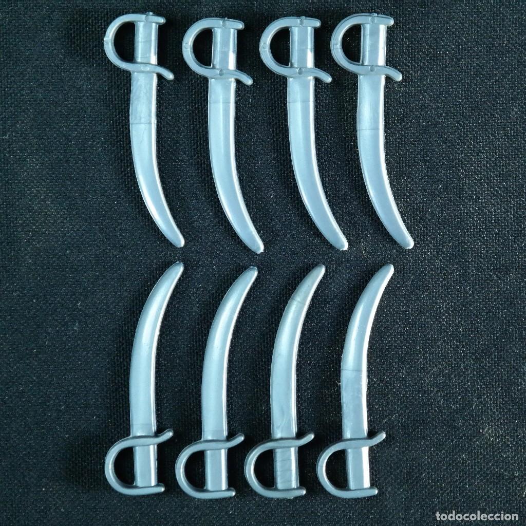 Playmobil: Playmobil 8 espadas plateadas ☼