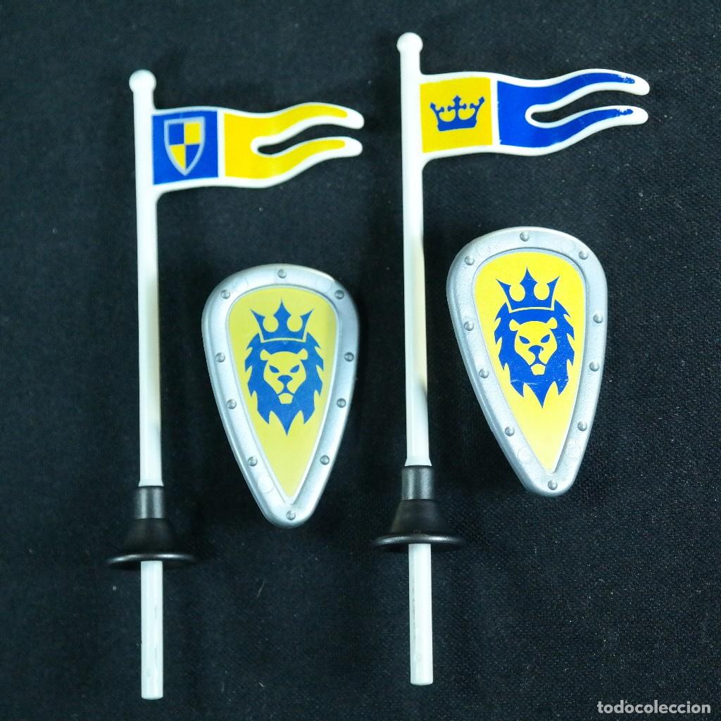 Playmobil: Playmobil escudos y banderas medievales ☼
