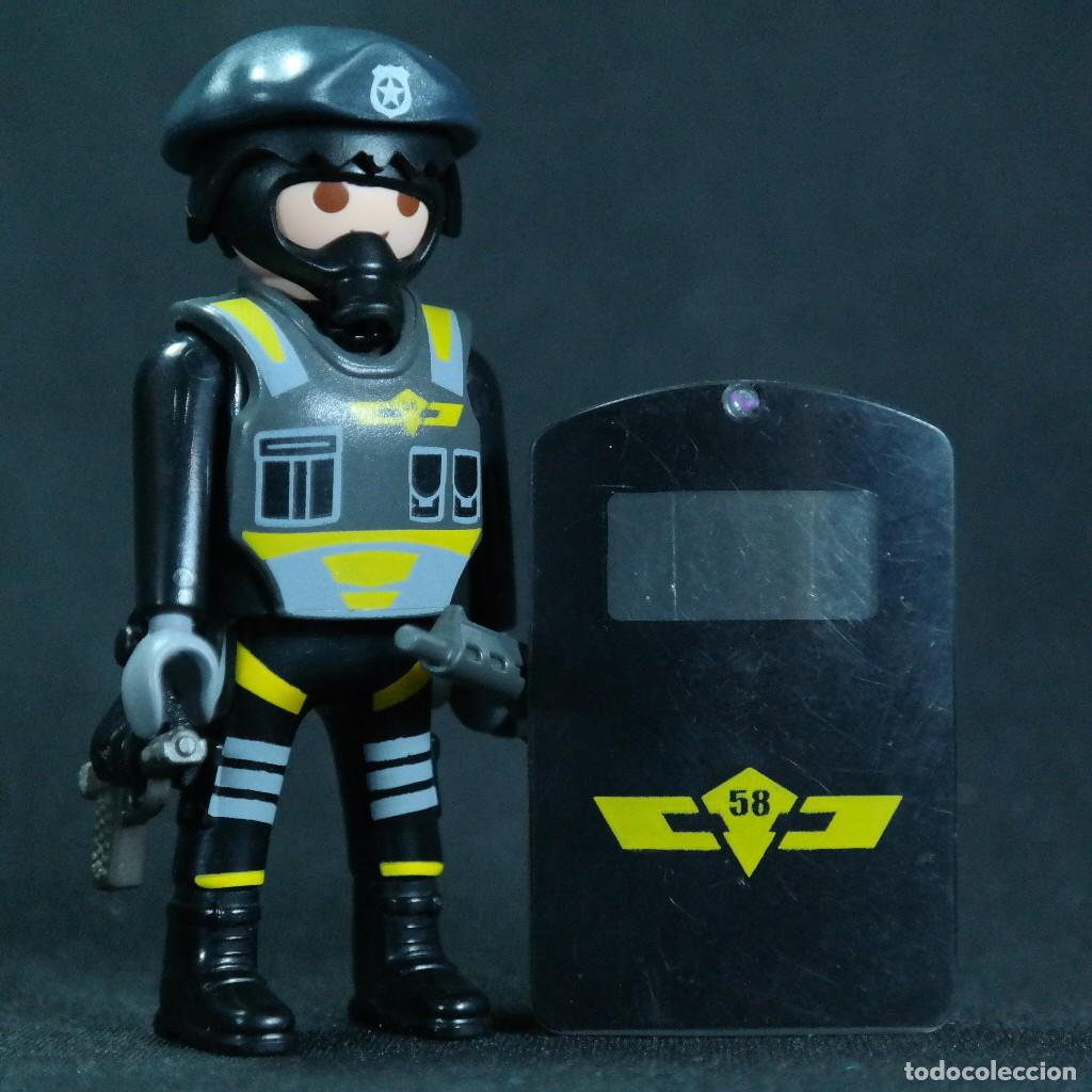 Playmobil: Playmobil policia con mascara ☼