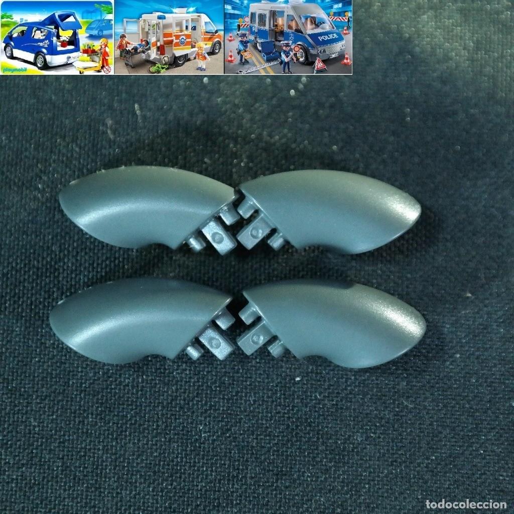 Playmobil: Playmobil 2 pares de espejos para vans y camionetas como ref. 4483, 5541, 9236 y otras ☼