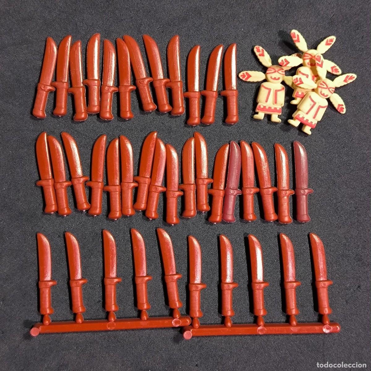 Playmobil: Playmobil cuchillos indios ☼
