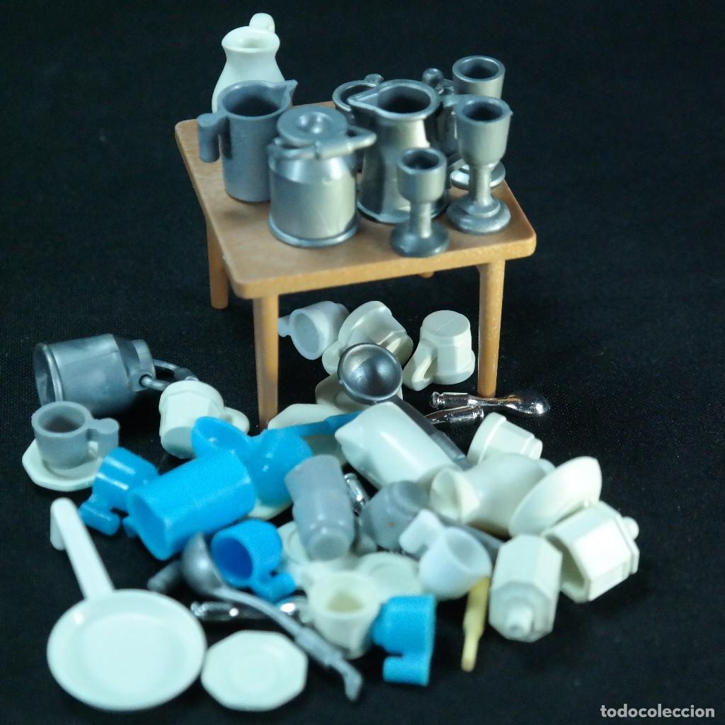 Playmobil: Playmobil mesa con utensilios ☼