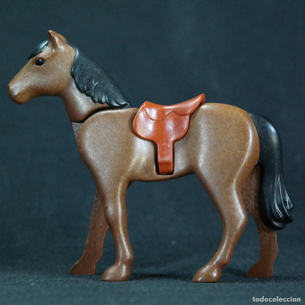 Playmobil: Playmobil caballo marron ☼