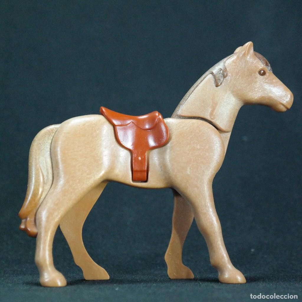 Playmobil: Playmobil caballo marron claro ☼