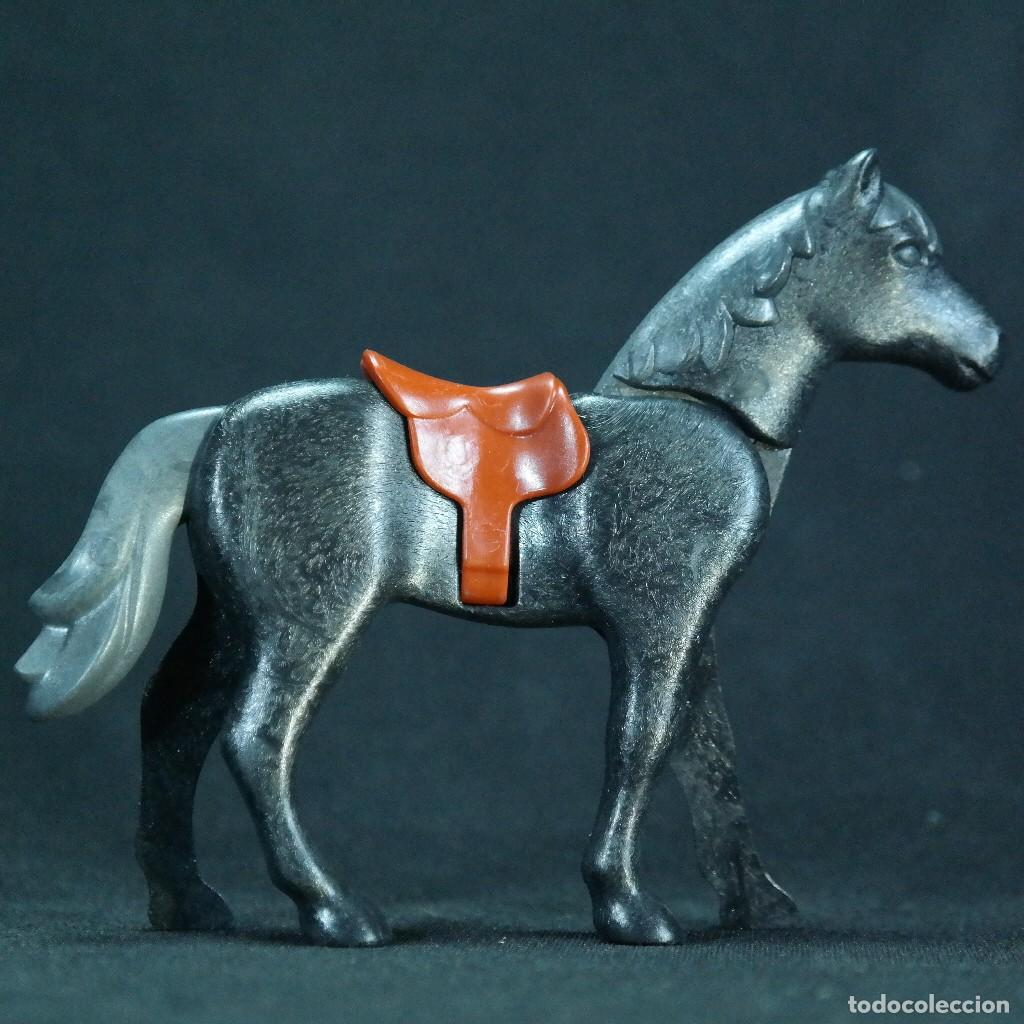 Playmobil: Playmobil caballo negro ☼