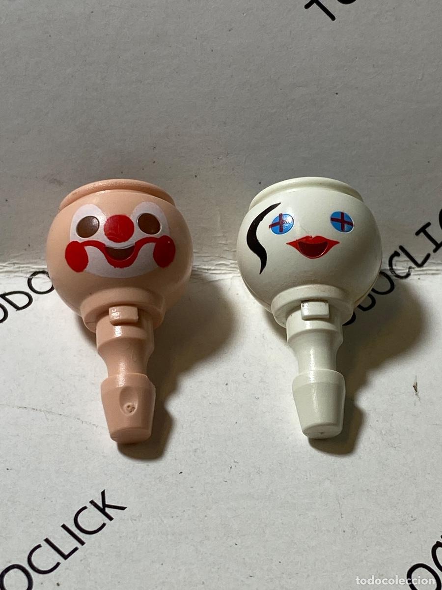 Playmobil: Playmobil cabezas de payaso (pedido m&iacute;nimo)5&euro;)
