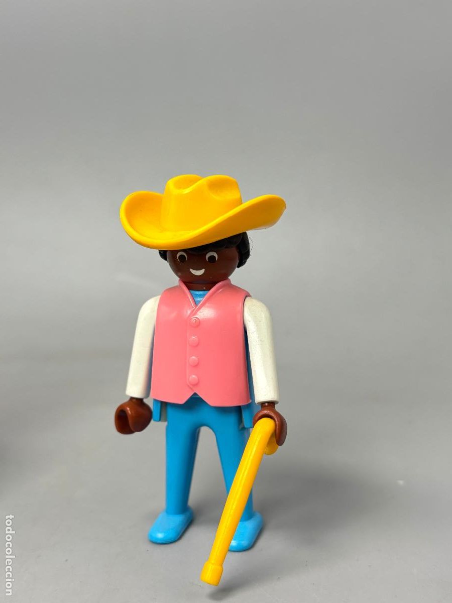 Playmobil: PLAYMOBIL 3770 figura chico estaci&oacute;n tren