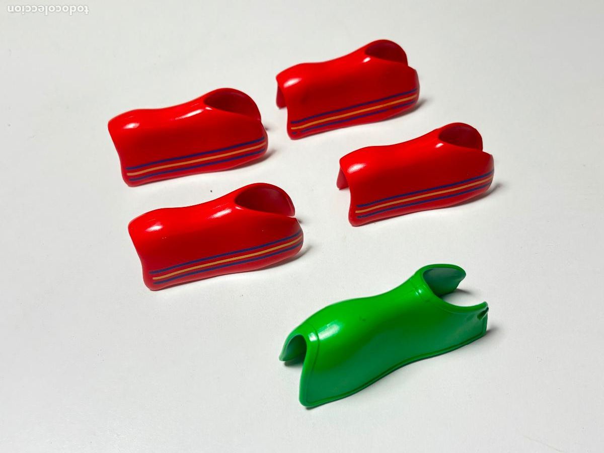Playmobil: PLAYMOBIL lote manta roja verde caballo moderno