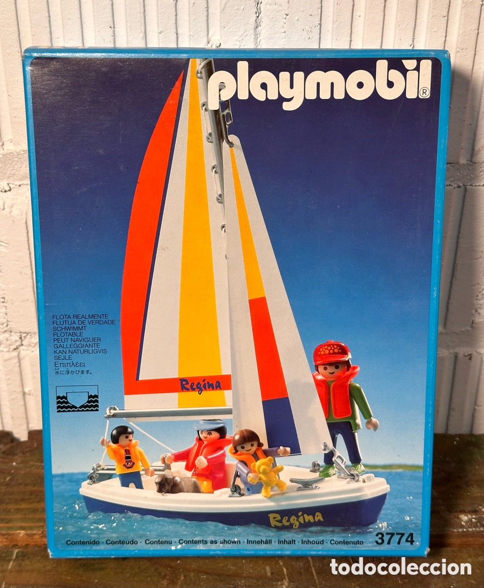 Playmobil: PLAYMOBIL FAMOBIL VELERO REGINA REFERENCIA 3774 A&Ntilde;O 1993 A ESTRENAR. DE JUGUETER&Iacute;A.
