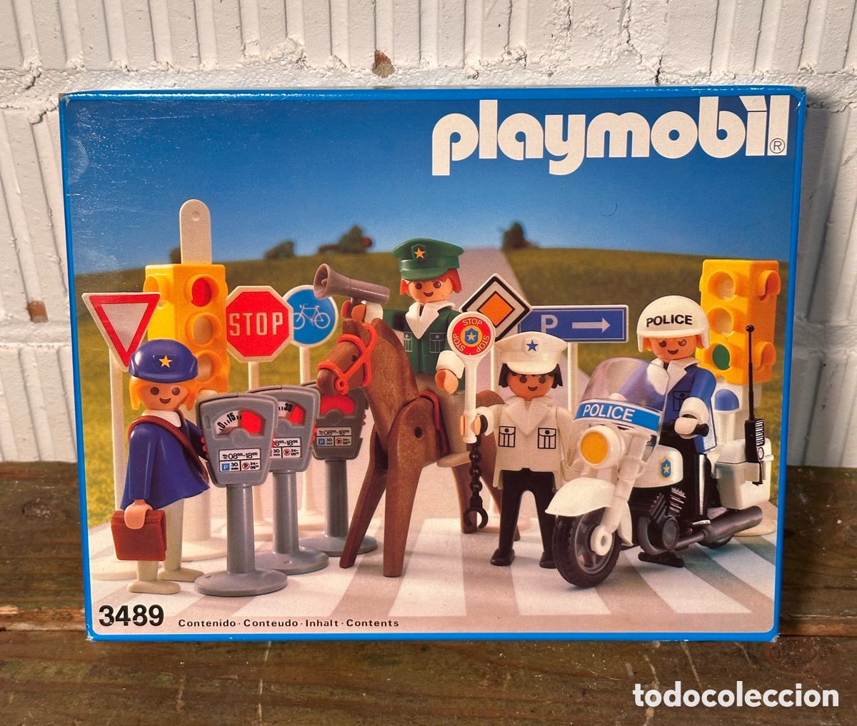 Playmobil: PLAYMOBIL : Ref. 3489 AGENTES DE CIUDAD. NUEVO SIN ABRIR. A&Ntilde;O 1984. FAMOBIL. DE JUGUETER&Iacute;A.